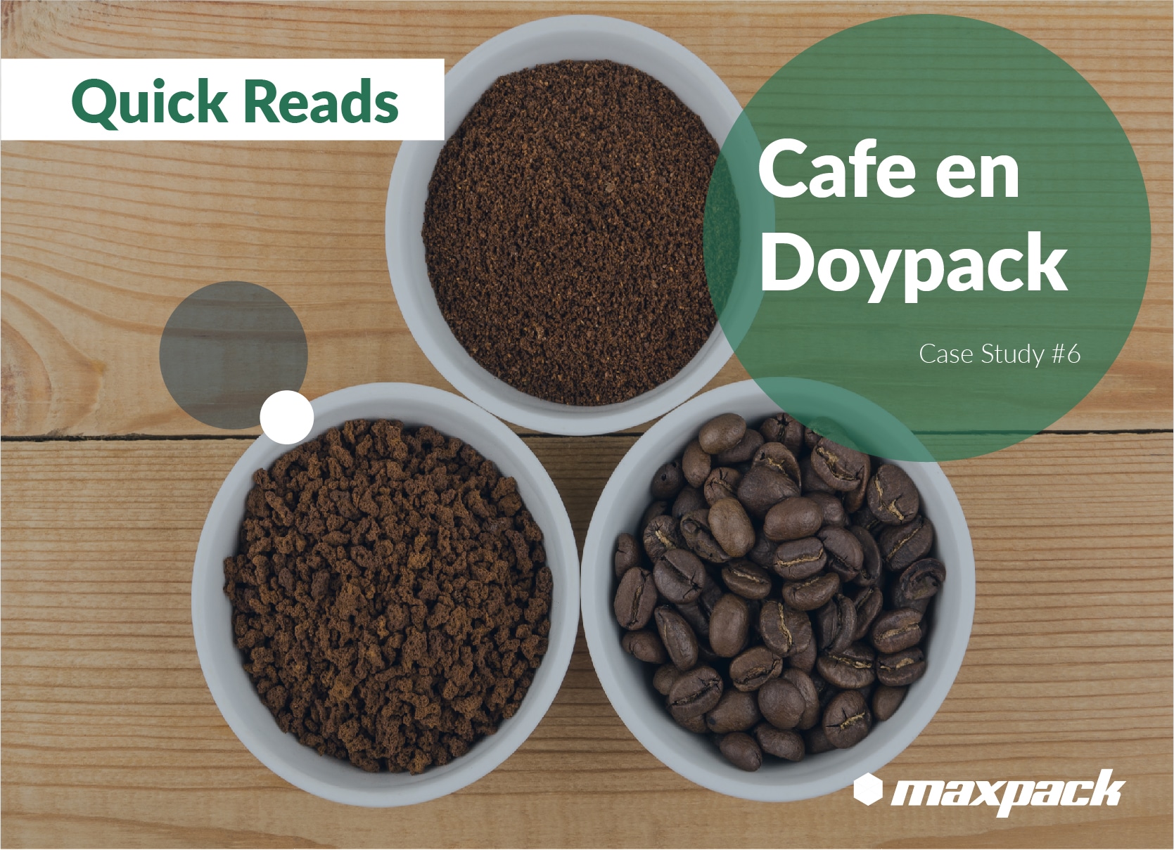 Envasado de Cafe en Bolsas Doypack con Zipper CE 6 Maxpack