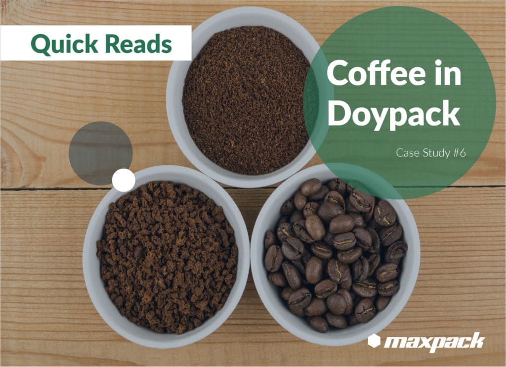 Machinery to pack coffee in doypack bags with zipper CS6